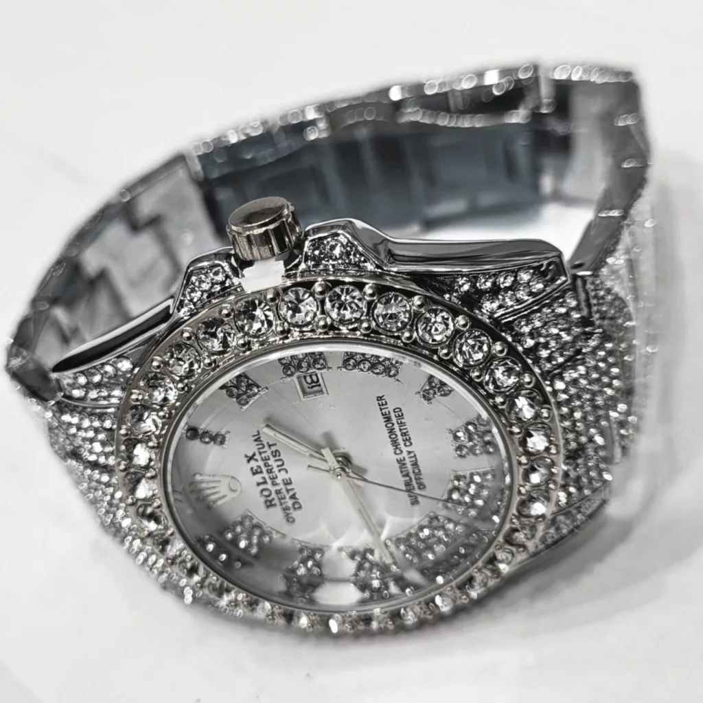 ساعت مچی عقربه‌ای مردانه  مدل دیت جاست فول نگین N