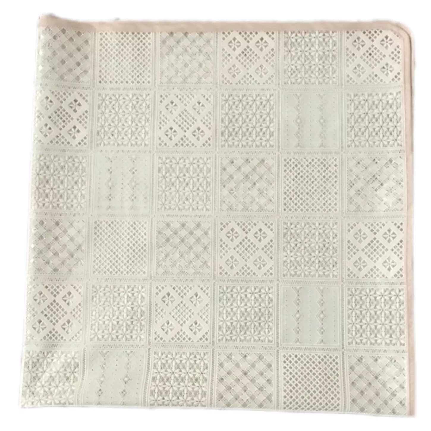 سفره 4 نفره مدل رویال طرح گیپور کد 05 سایز 100×100 سانتی متر