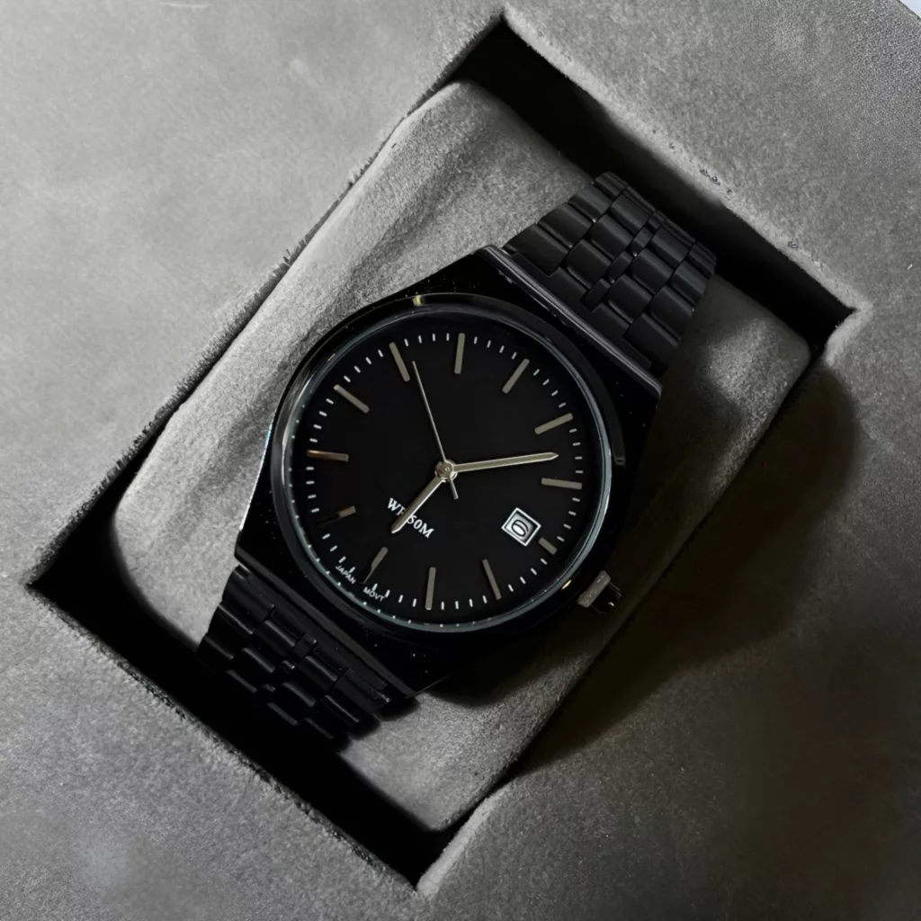 ساعت مچی عقربه‌ای کوارتز مردانه مدل کلاسیک دیت جاست بند استیل کد ۲