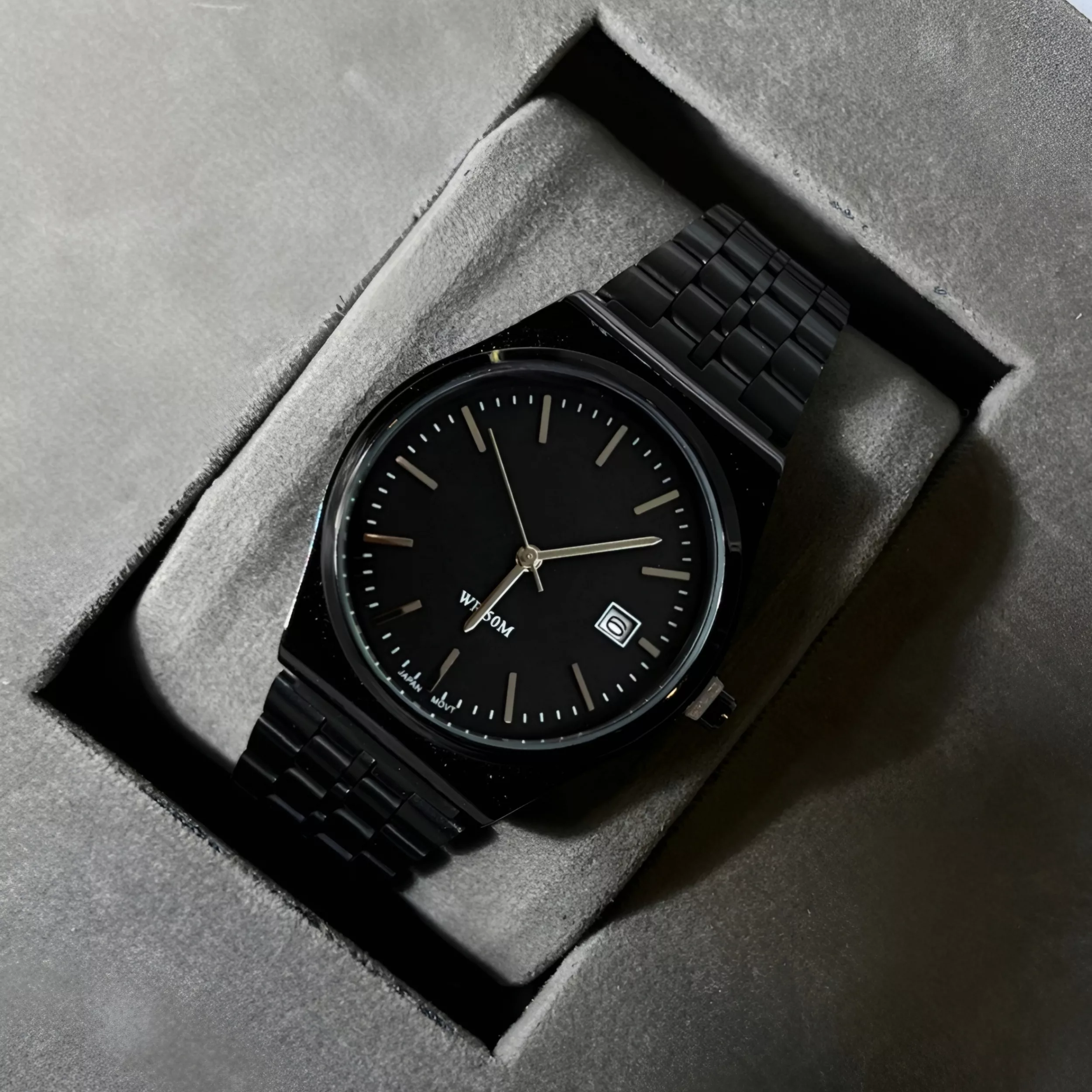 ساعت مچی عقربه‌ای کوارتز مردانه مدل کلاسیک دیت جاست بند استیل کد ۲