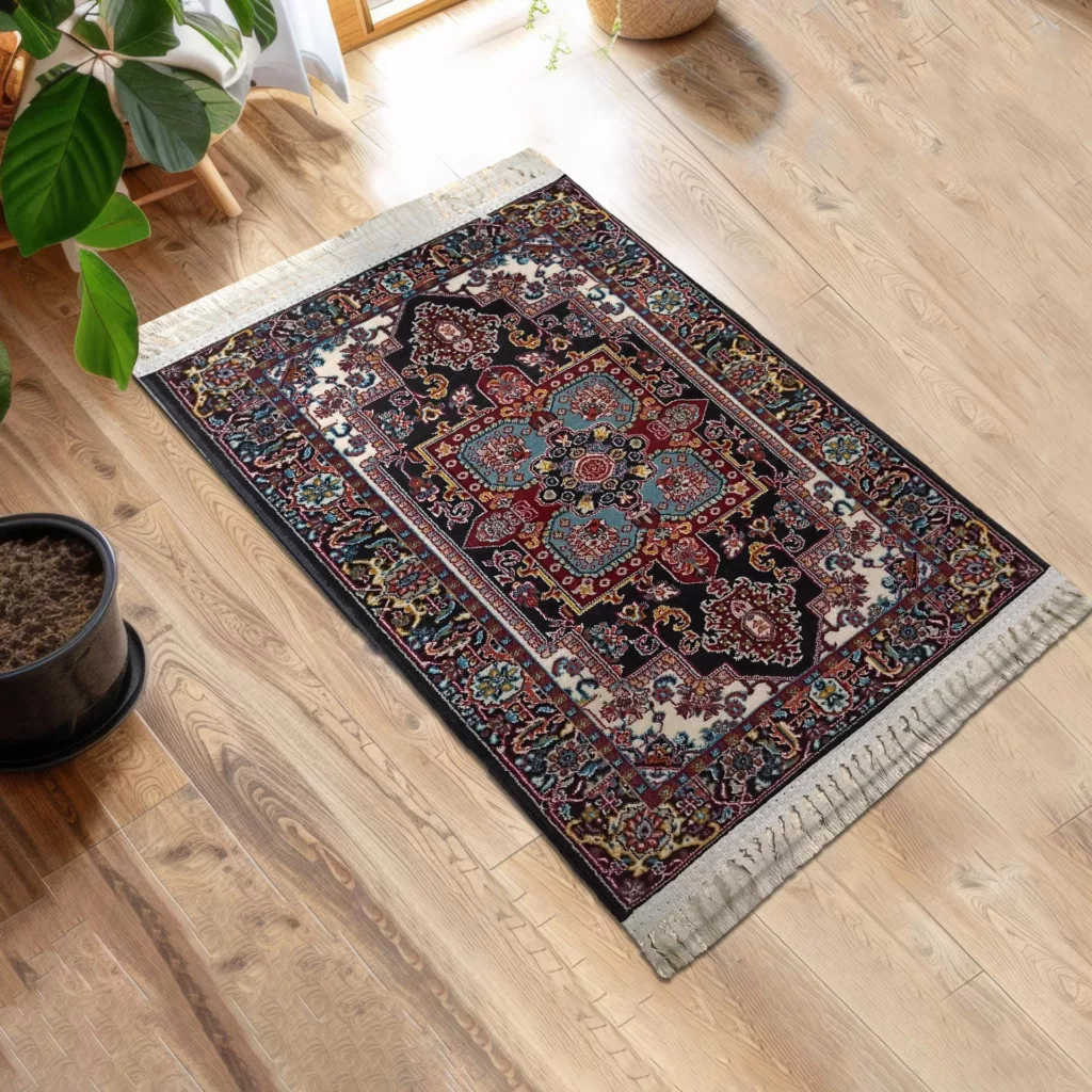 پادری طرح مستطیل کد E 38 سایز 80×50 سانتی‌متر مناسب برای فضای داخلی / بیرونی