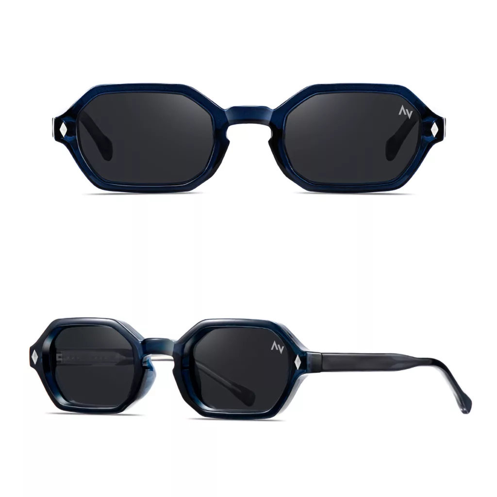 عینک آفتابی فرم خاص آلبرت وگ مدل SZ8101 Denim Obsidian