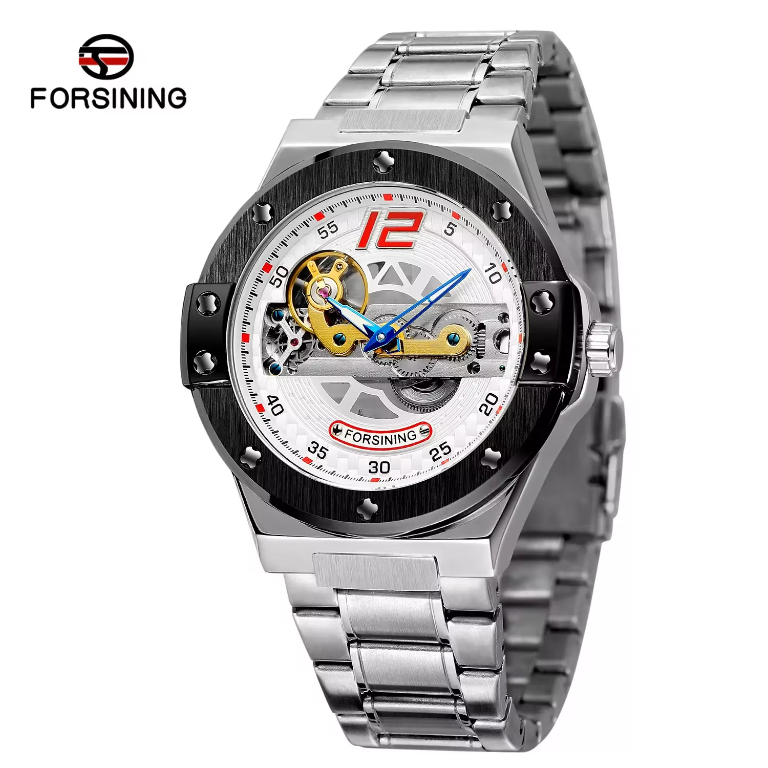 ساعت مچی عقربه‌ای اتوماتیک مردانه فورسنینگ مدل Mecha Phantom 0021