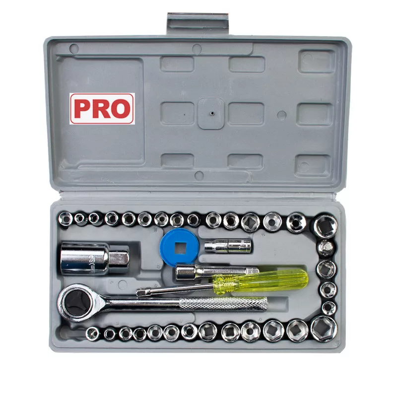 آچار بکس پرو مدل P-R-X 0040 مجموعه 40 عددی