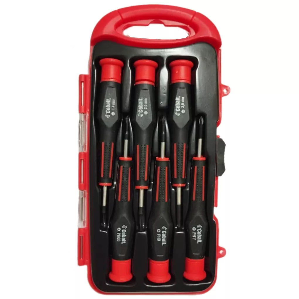 پیچ گوشتی کبالت کد 010 مجموعه 6 عددی