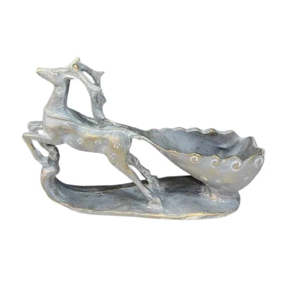 ظرف نگهدارنده بطری طرح گوزن مدل رومیزی