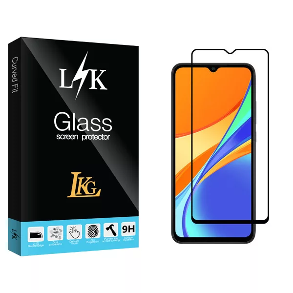 محافظ صفحه نمایش ال کا جی مدل LK Glass مناسب برای گوشی موبایل شیائومی Redmi 9