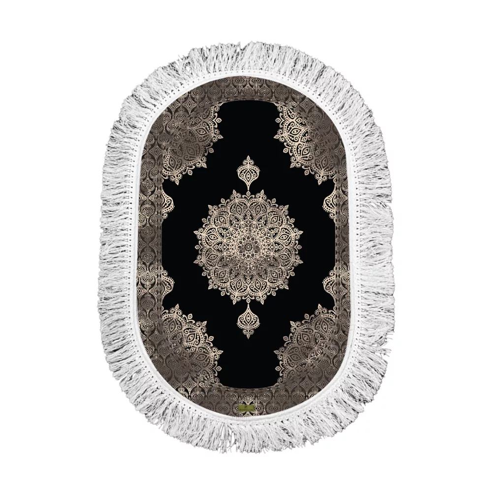 پادری ریحانلوکس مدل بیضی کد PB10 سایز 80×50 سانتی متر