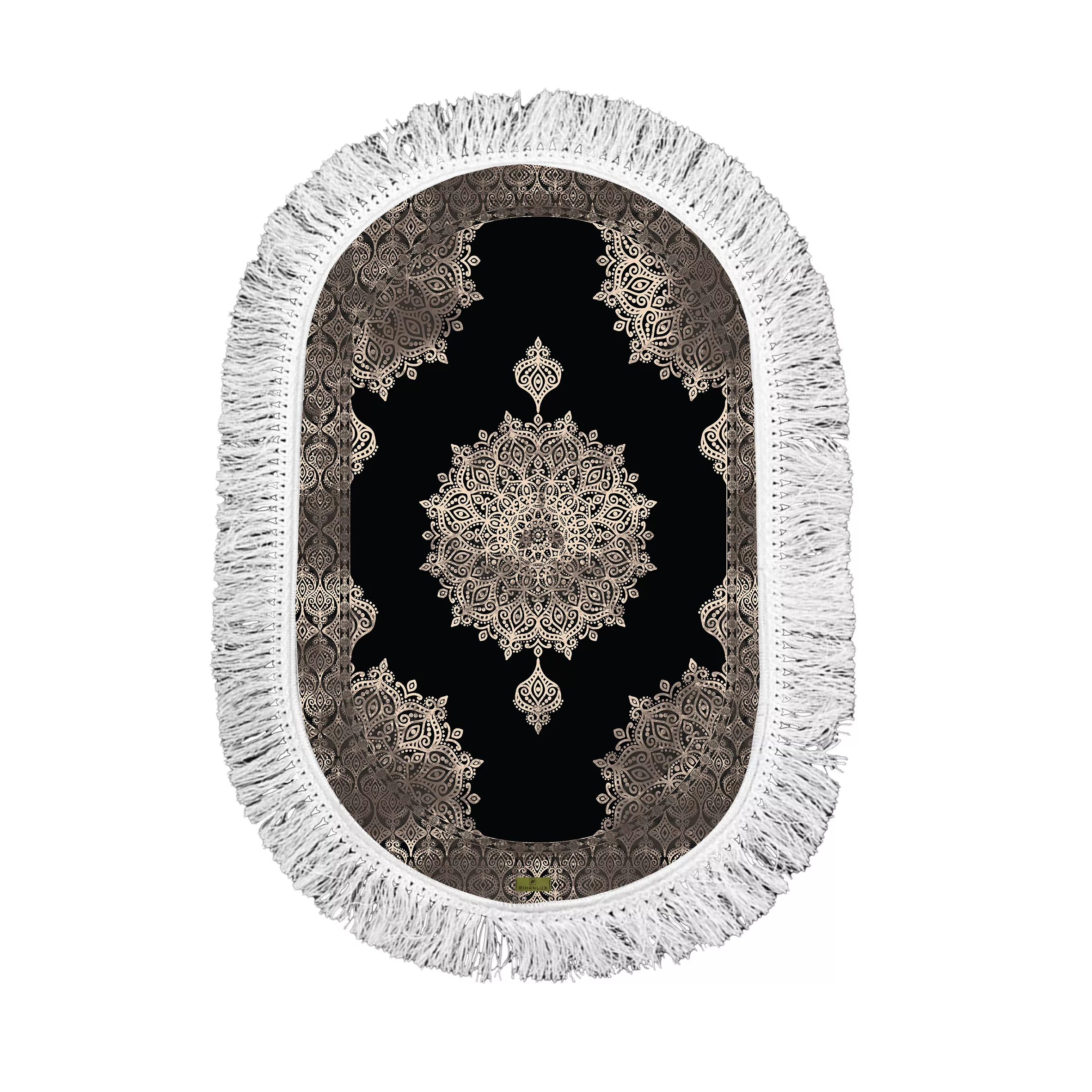 پادری ریحانلوکس مدل بیضی کد PB10 سایز 80x50 سانتی متر