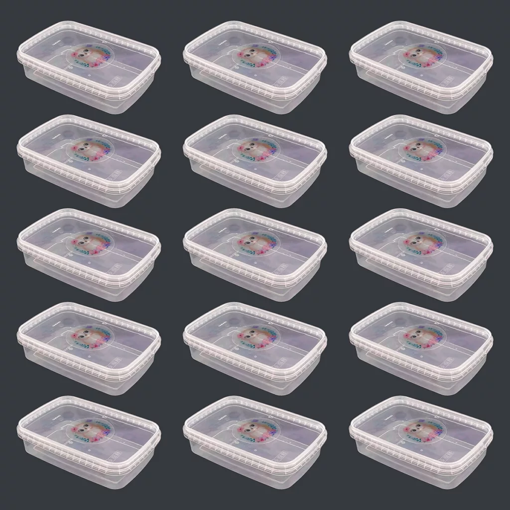 ظرف نگهدارنده مدل فریزری طرح جغد کد 700cc بسته 15 عددی