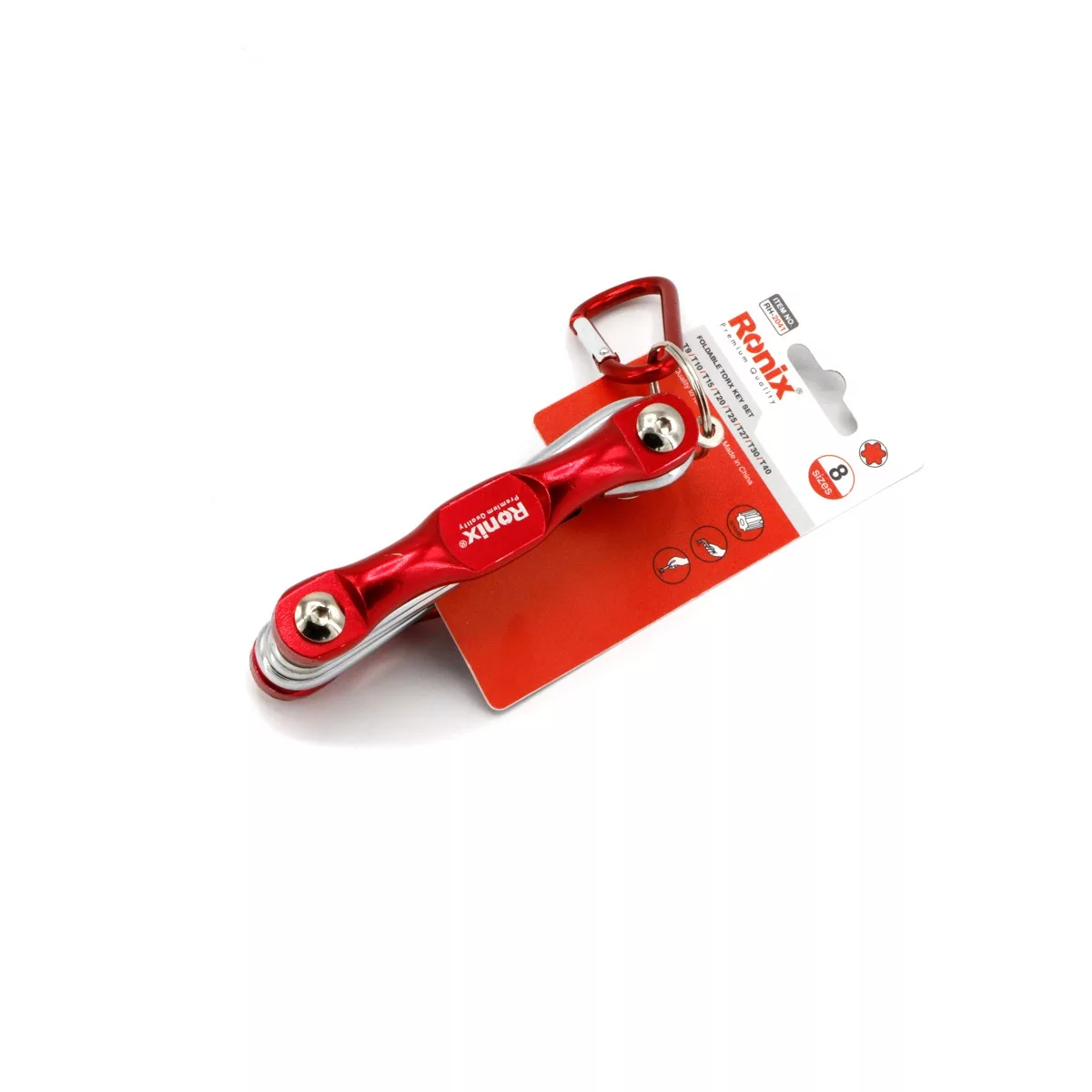 مجموعه 8 عددی آچار ستاره ای رونیکس مدل HR-2041