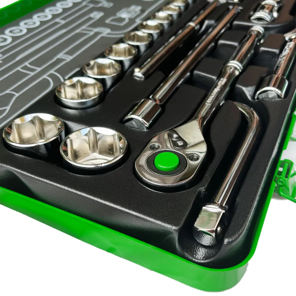 آچار بکس شاران مدل SM24-6PT مجموعه 24 عددی