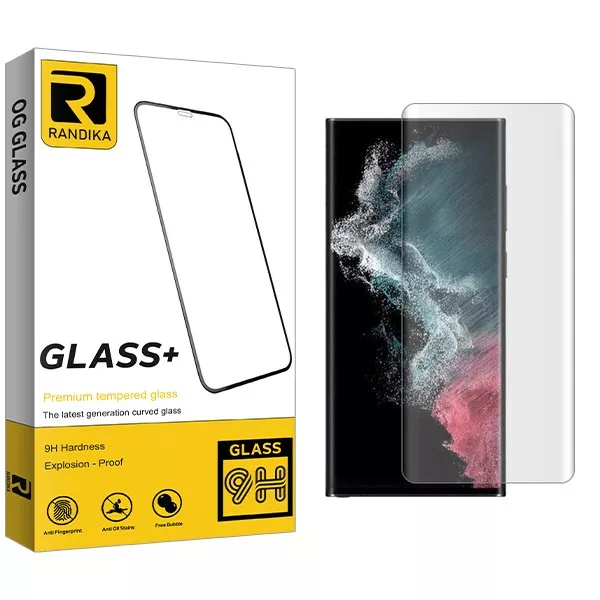 محافظ صفحه نمایش راندیکا مدل RK UV مناسب برای گوشی موبایل سامسونگ Galaxy S22 Ultra