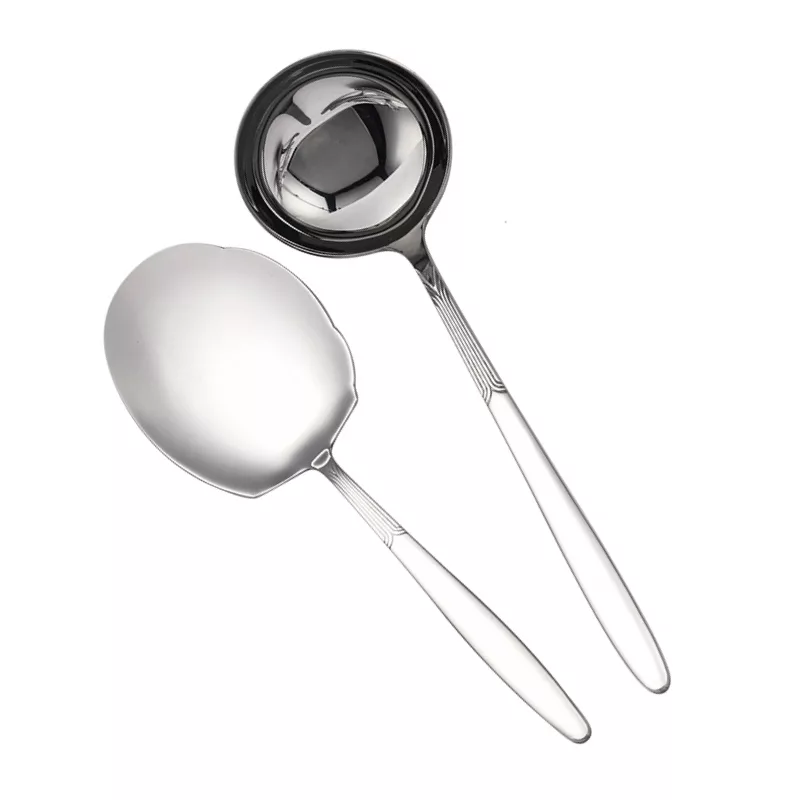 سرویس کفگیر و ملاقه 3 پارچه جی فی نی مدل 02