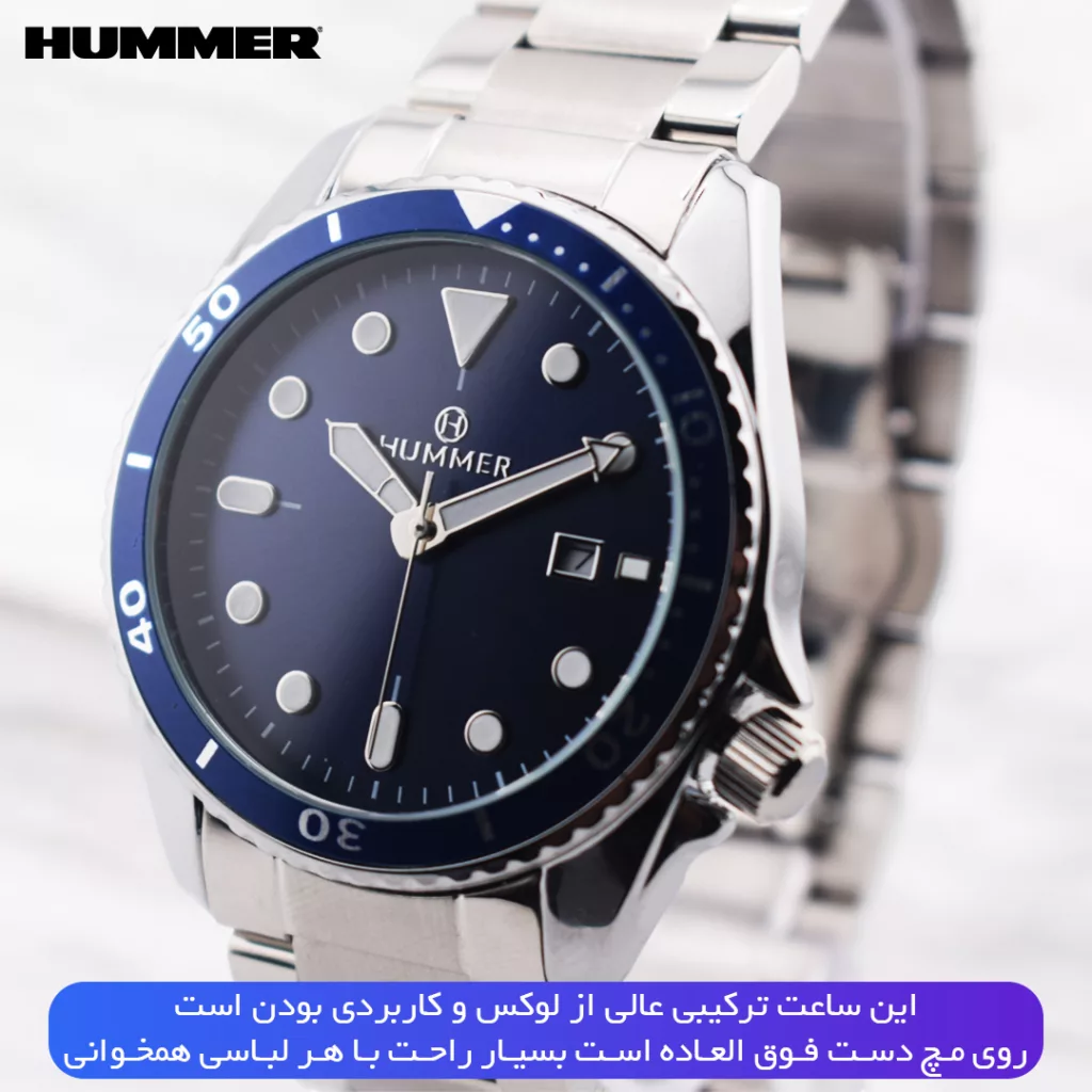 ساعت مچی عقربه‌ای کوارتز مردانه هامر مدل 808G-C1