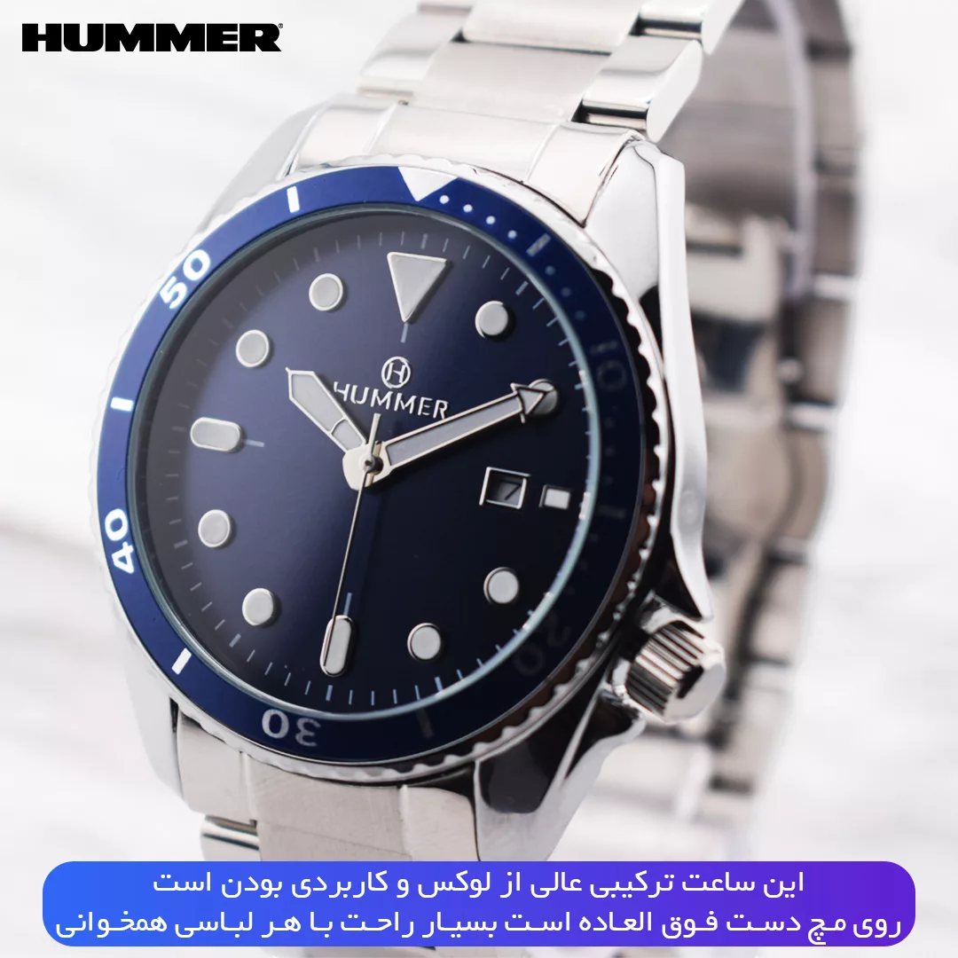 ساعت مچی عقربه‌ای کوارتز مردانه هامر مدل 808G-C1