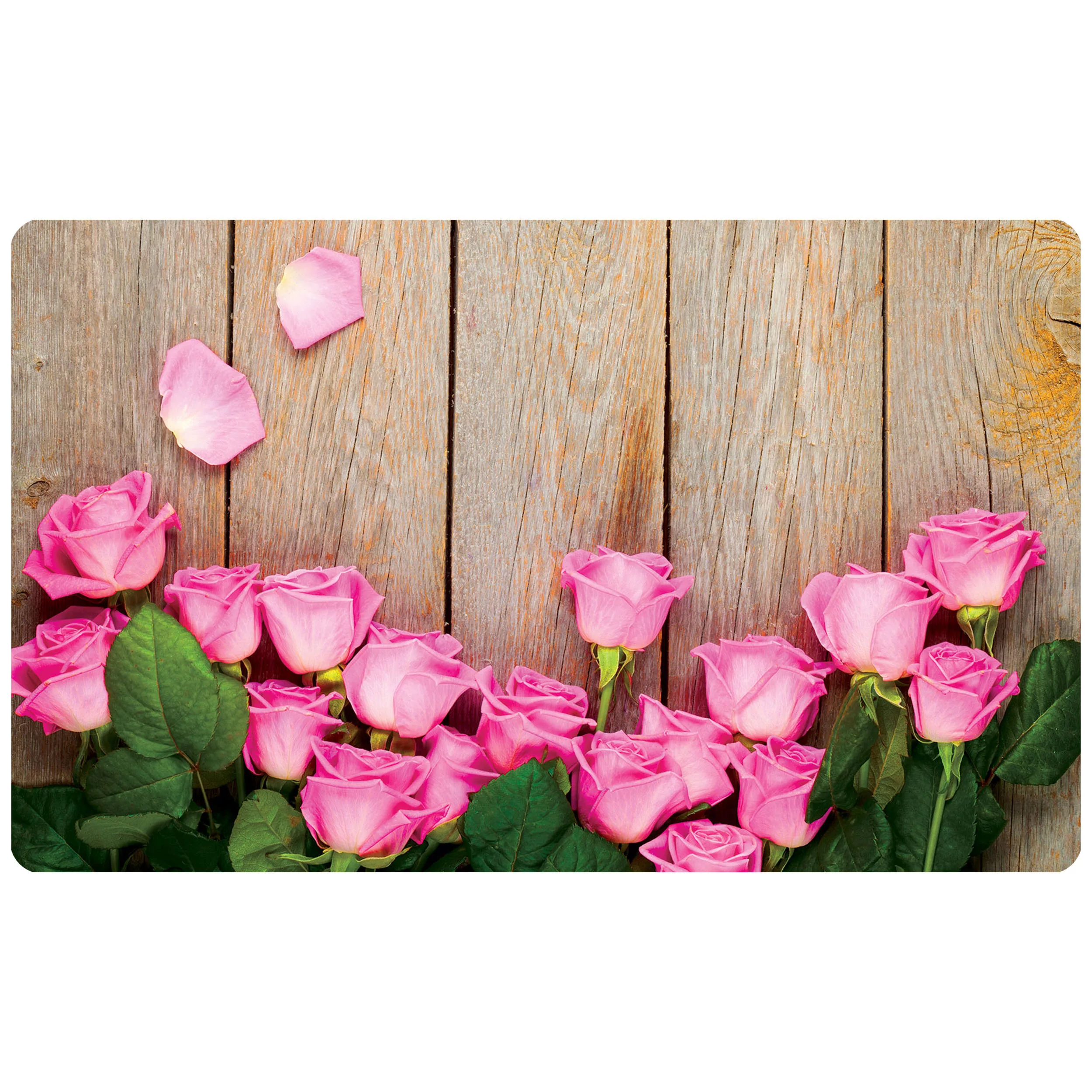 پادری طرح گل مدل رنگین رز m4-502 سایز 46x76 سانتی متر