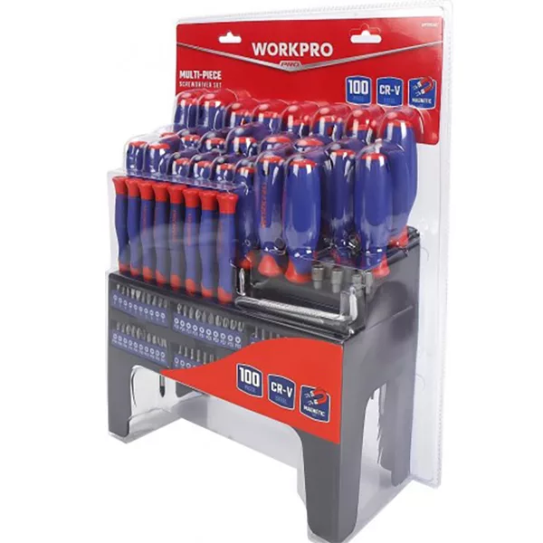 پیچ گوشتی ورک پرو مدل WP200507 بسته 100 عددی