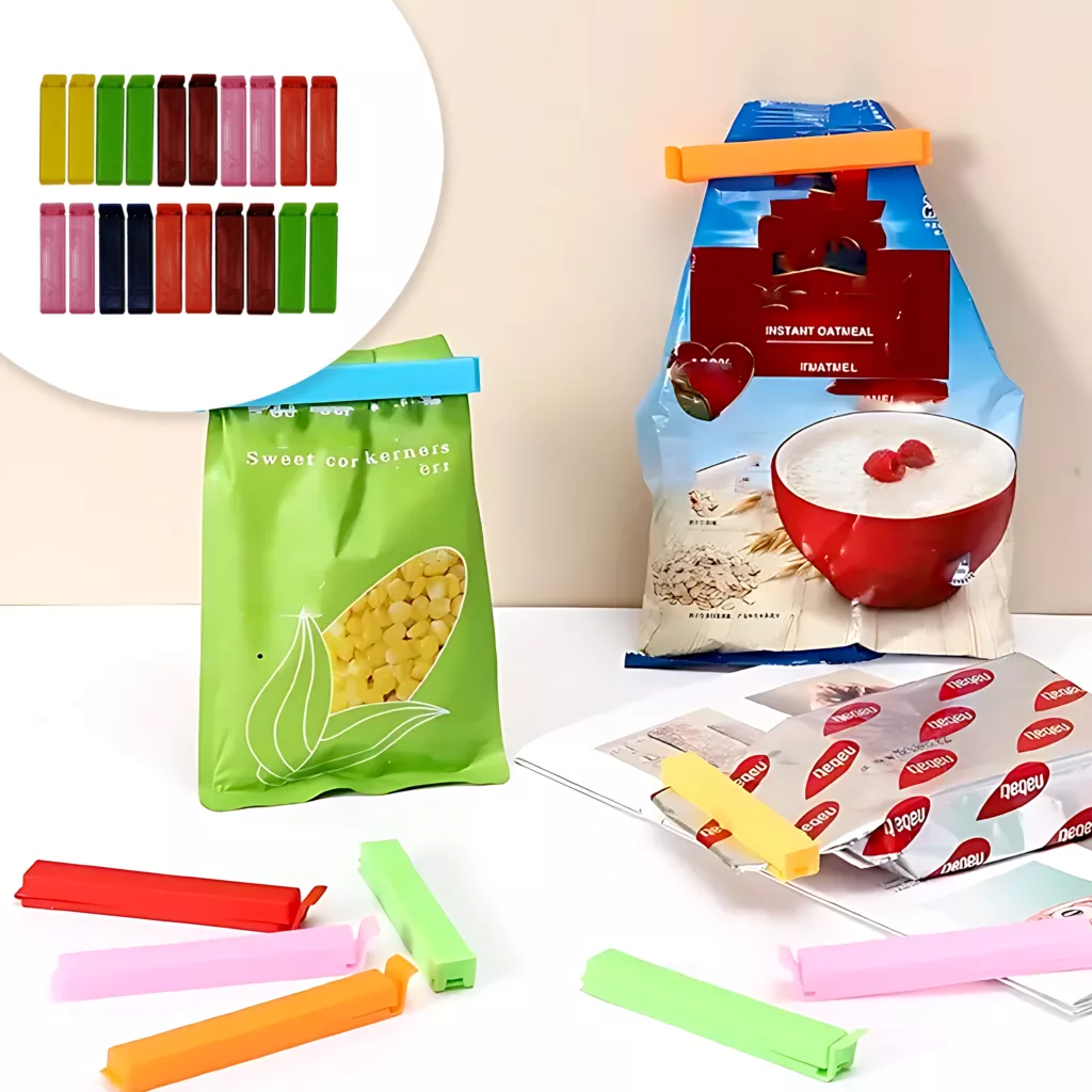 گیره کیسه مدل BEVARA2 کد 1119 مجموعه 20 عددی