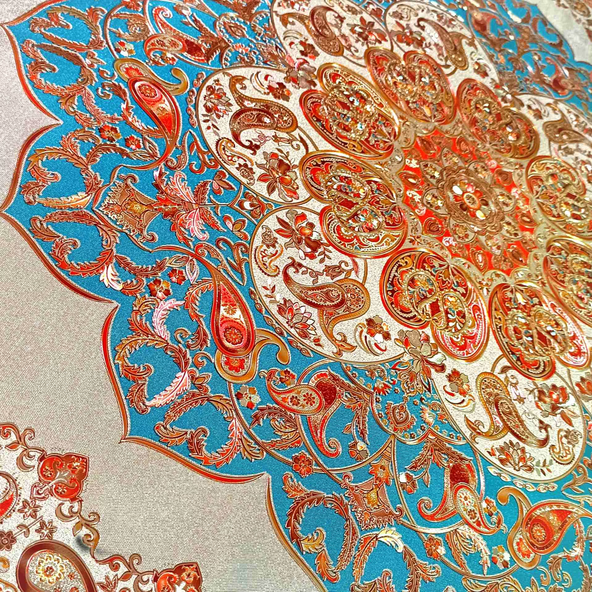 سفره چهار نفره مدل ترمه new design کد A100-T100