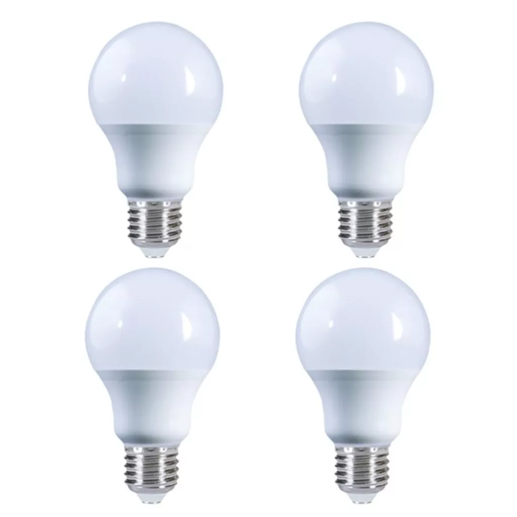 لامپ 5 وات پارس شهاب مدل حبابی پایه E27 مجموعه 4 عددی