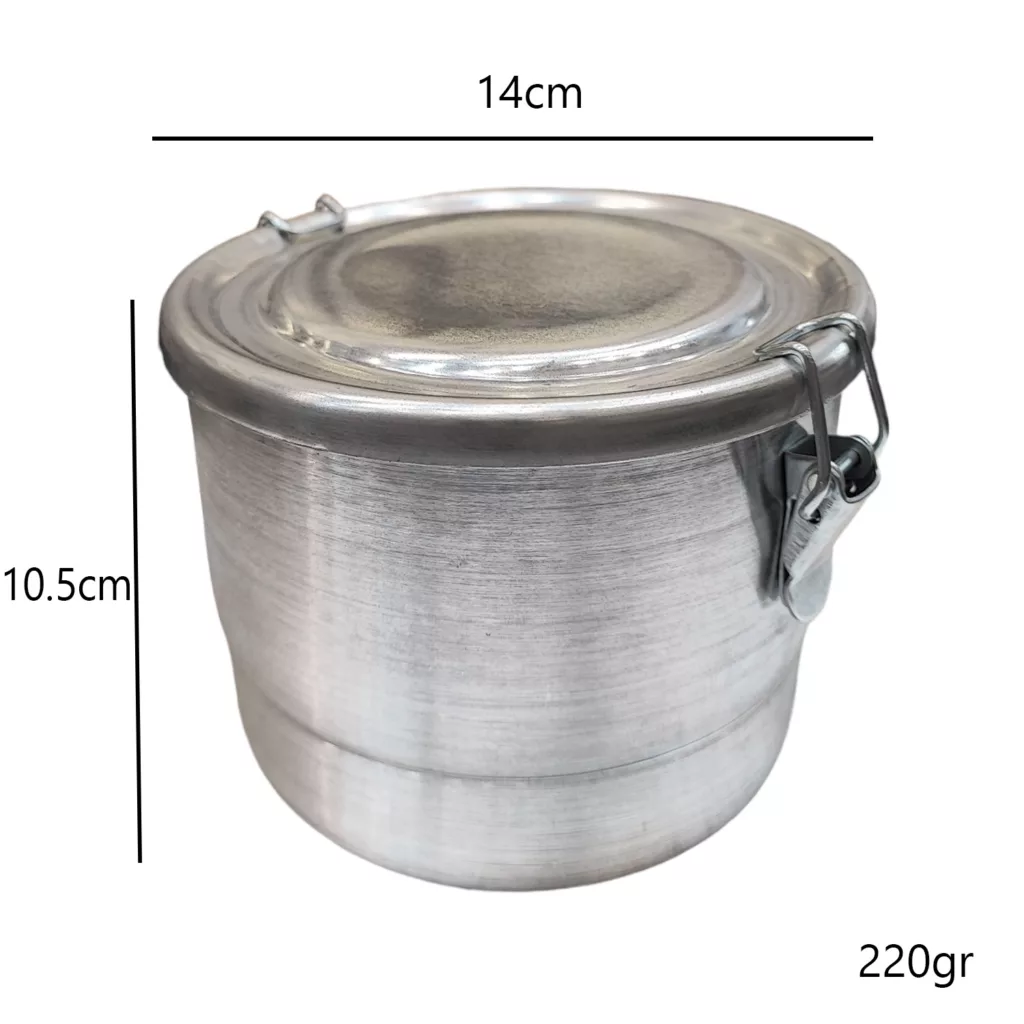 ظرف نگهدارنده غذا مدل گیره دار کد 014