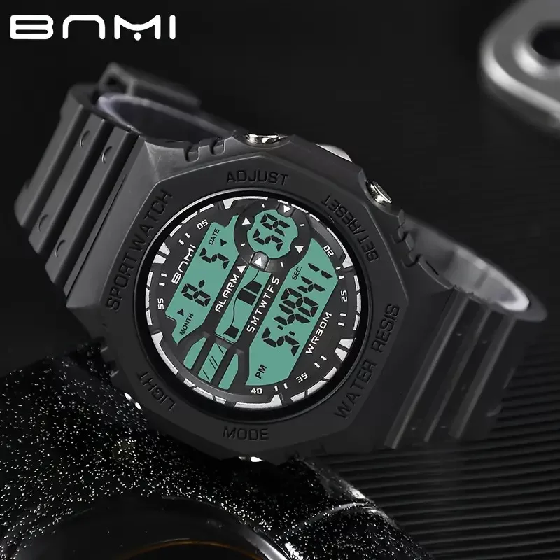 ساعت مچی دیجیتال مردانه بنمی مدل NO7