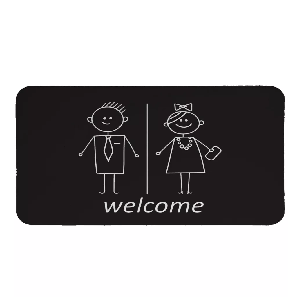 پادری طرح Welcome کد 8410 سایز 110×60 سانتی متر