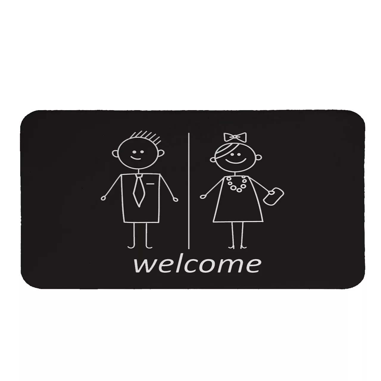 پادری طرح Welcome کد 8410 سایز 110×60 سانتی متر