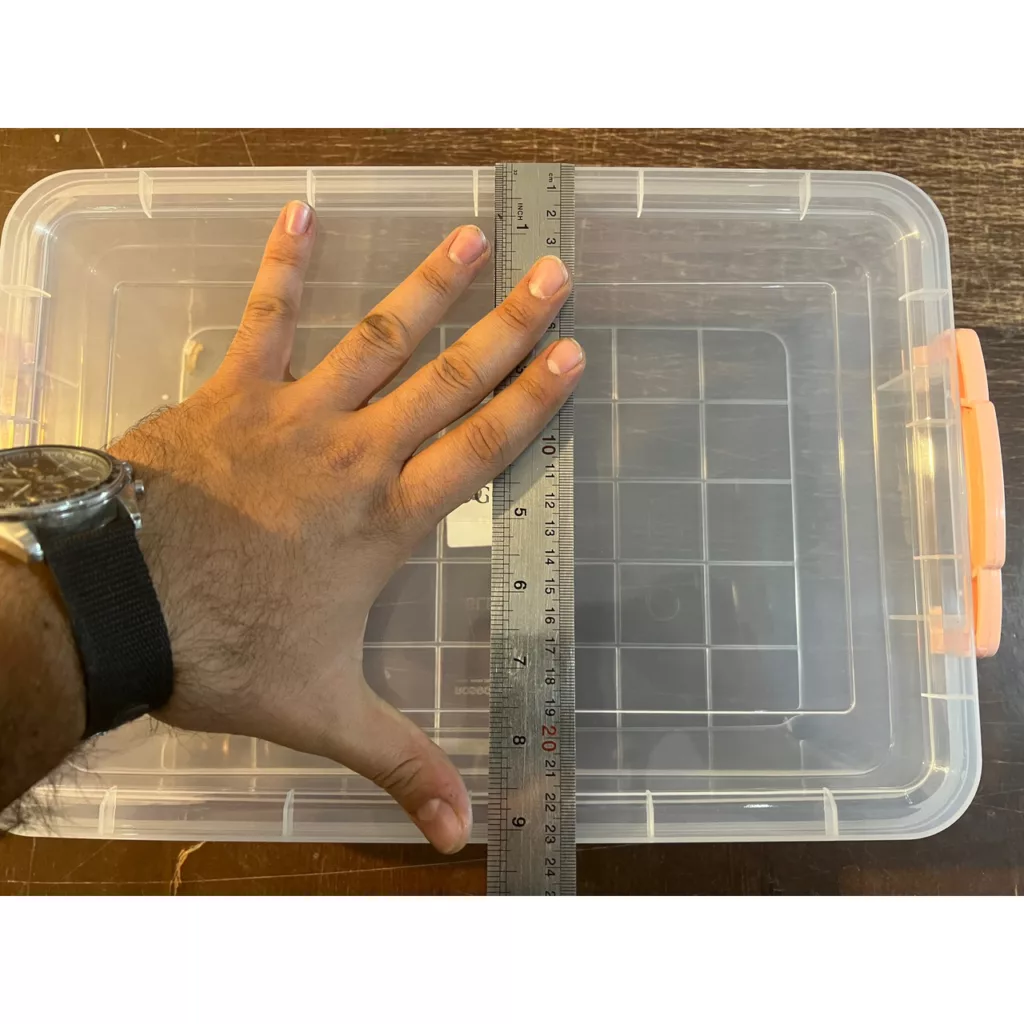 ظرف نگهدارنده رزگلد مدل قفلی کد 6