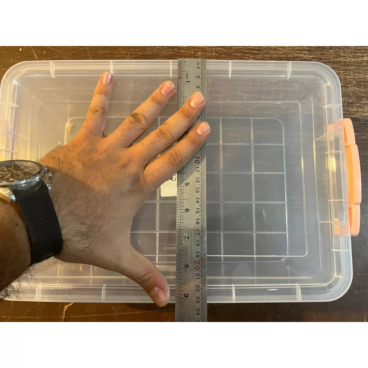 ظرف نگهدارنده رزگلد مدل قفلی کد 6