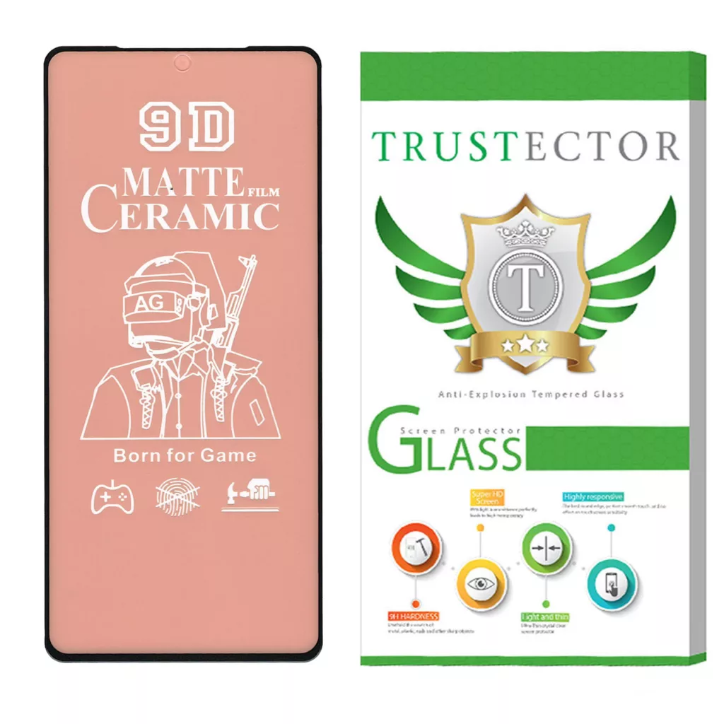 محافظ صفحه نمایش سرامیکی مات تراستکتور مدل CATA مناسب برای گوشی موبایل شیائومی Poco X5 Pro