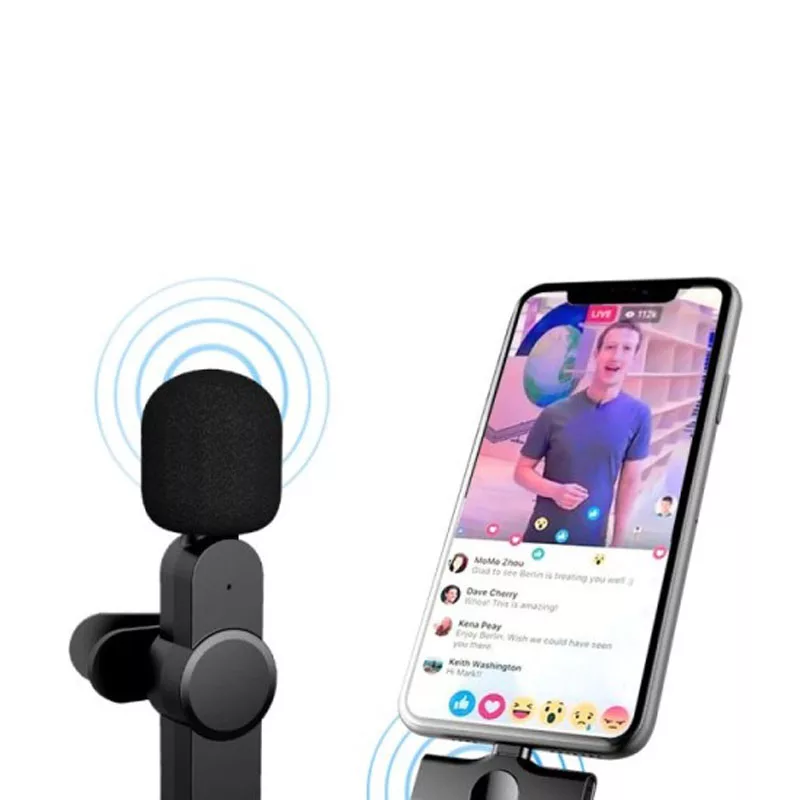 میکروفن یقه ای لایتنینگ مدل H8