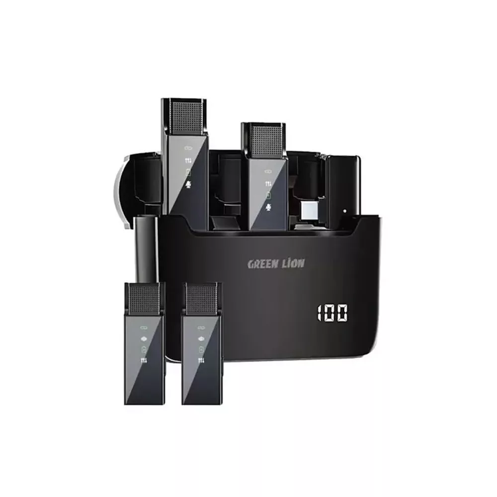 ست میکروفن بی سیم گرین لاین مدل 4IN1 TYPE-C