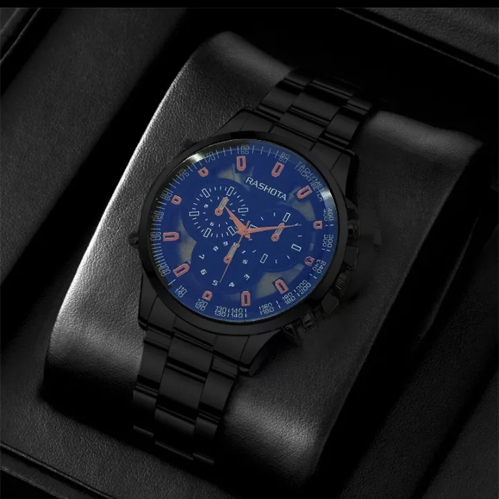 ساعت مچی عقربه‌ای مردانه مدل اسپرت بند فلزی کد mesh3moto