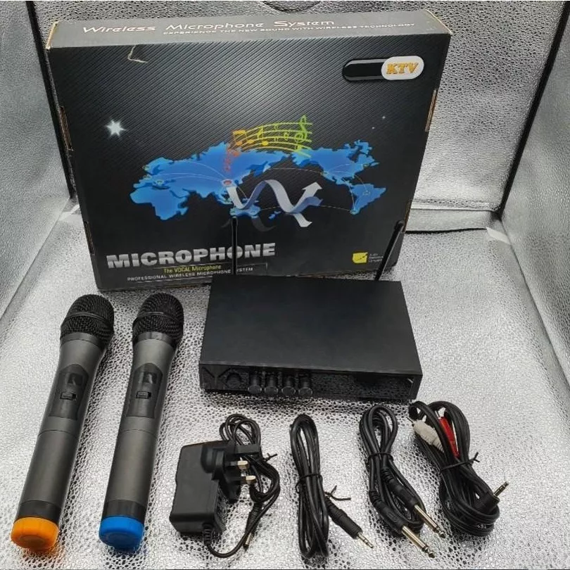 میکروفن بی سیم مدل ROXTAK S9 مجموعه سه عددی