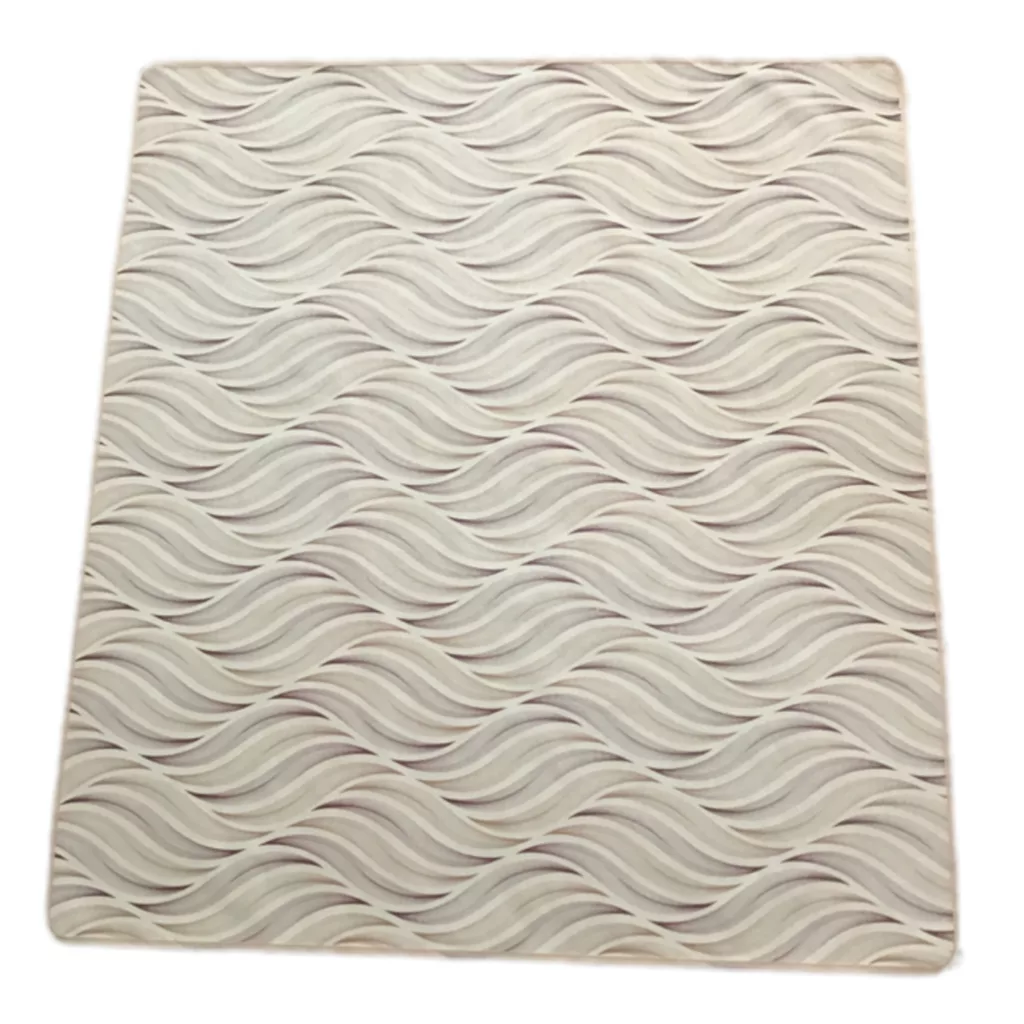 سفره 4 نفره مدل لایت طرح پشت نخی سایز 100×100 سانتی متر کد 04