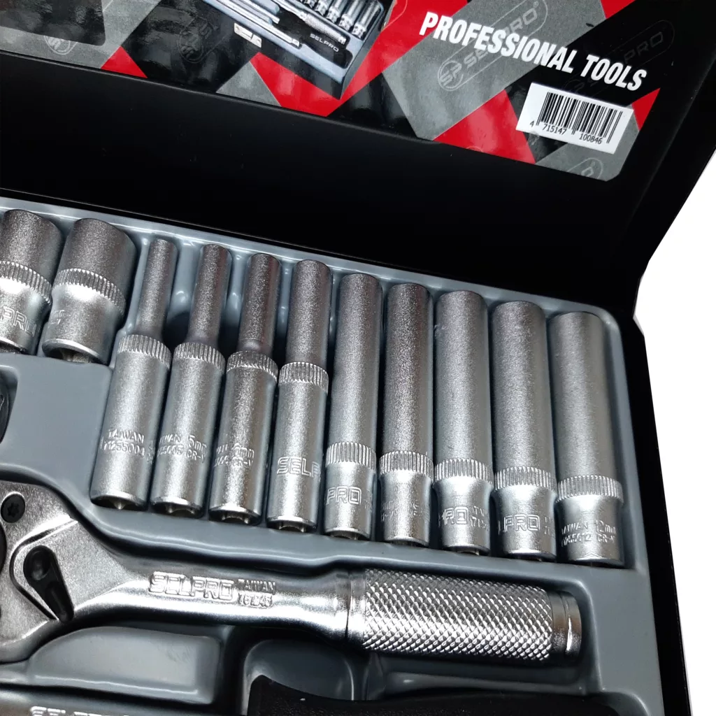 آچار بکس سلپرو مدل 72524 مجموعه 24 عددی