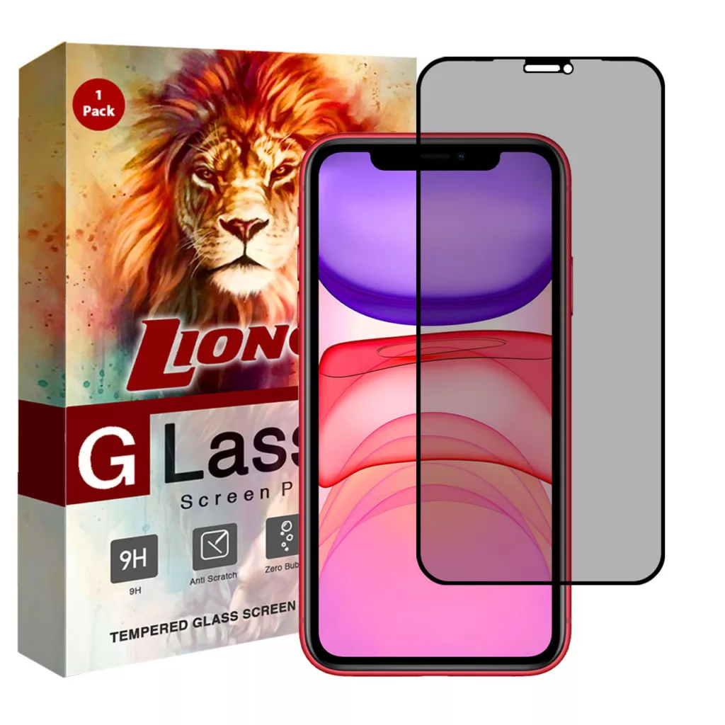 محافظ صفحه نمایش حریم شخصی لایونکس مدل PRV مناسب برای گوشی موبایل اپل iPhone 11