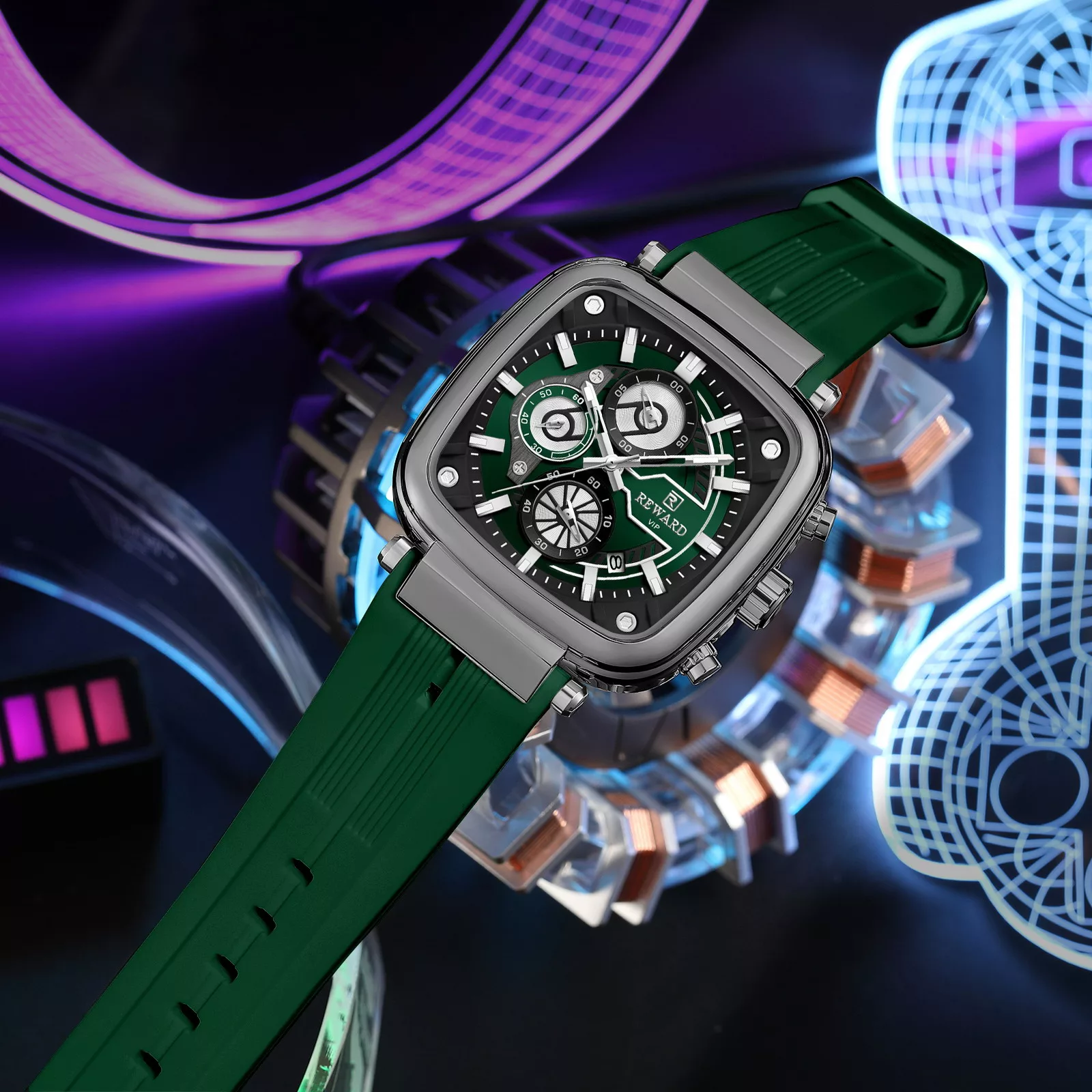 ساعت مچی عقربهای مردانه کوارتز ریوارد مدل 831509M