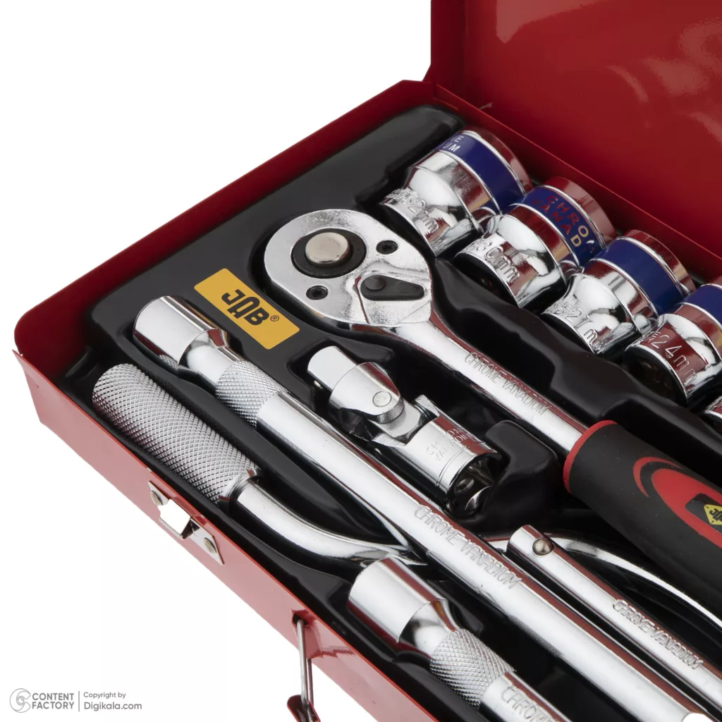 آچار بکس جاب مدل JB-024 JNTR مجموعه 24 عددی