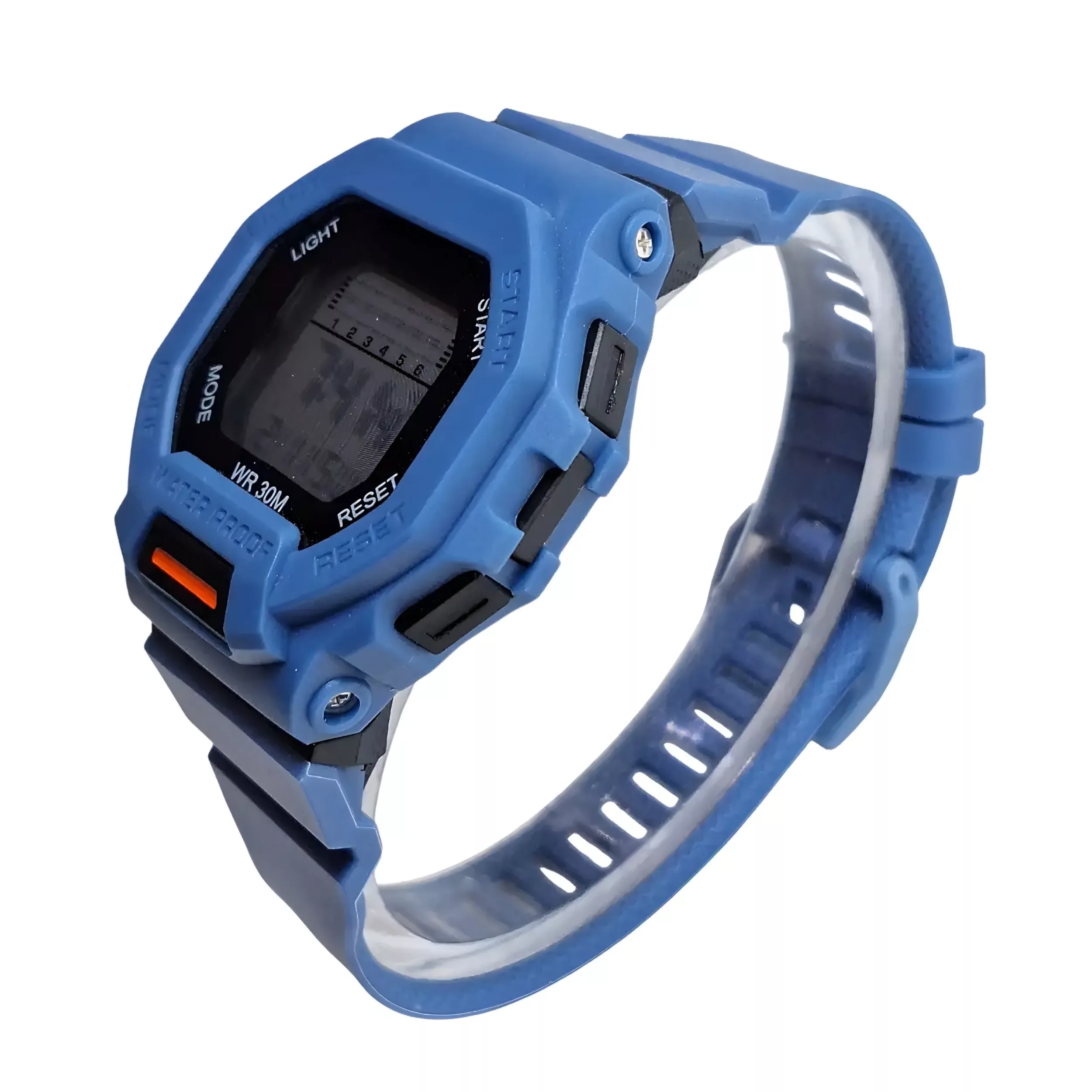 ساعت مچی دیجیتال مدل تک زمانه بند پیو کرنومتر دار کد a