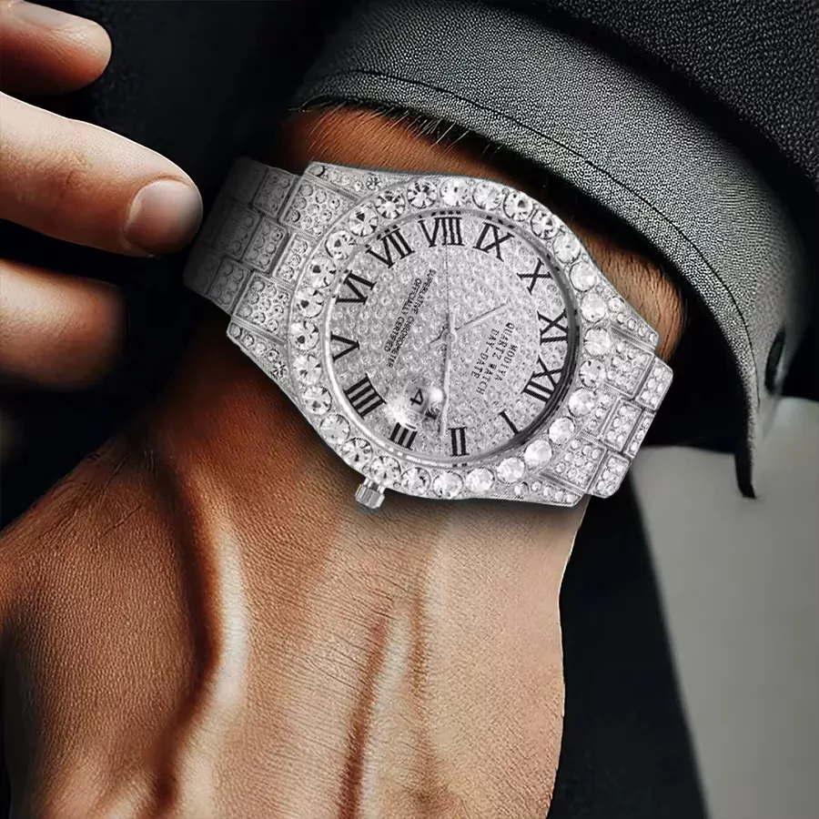 ساعت مچی عقربه‌ای مردانه کوارتز مدل لاکچری کد UNAN-N-J1