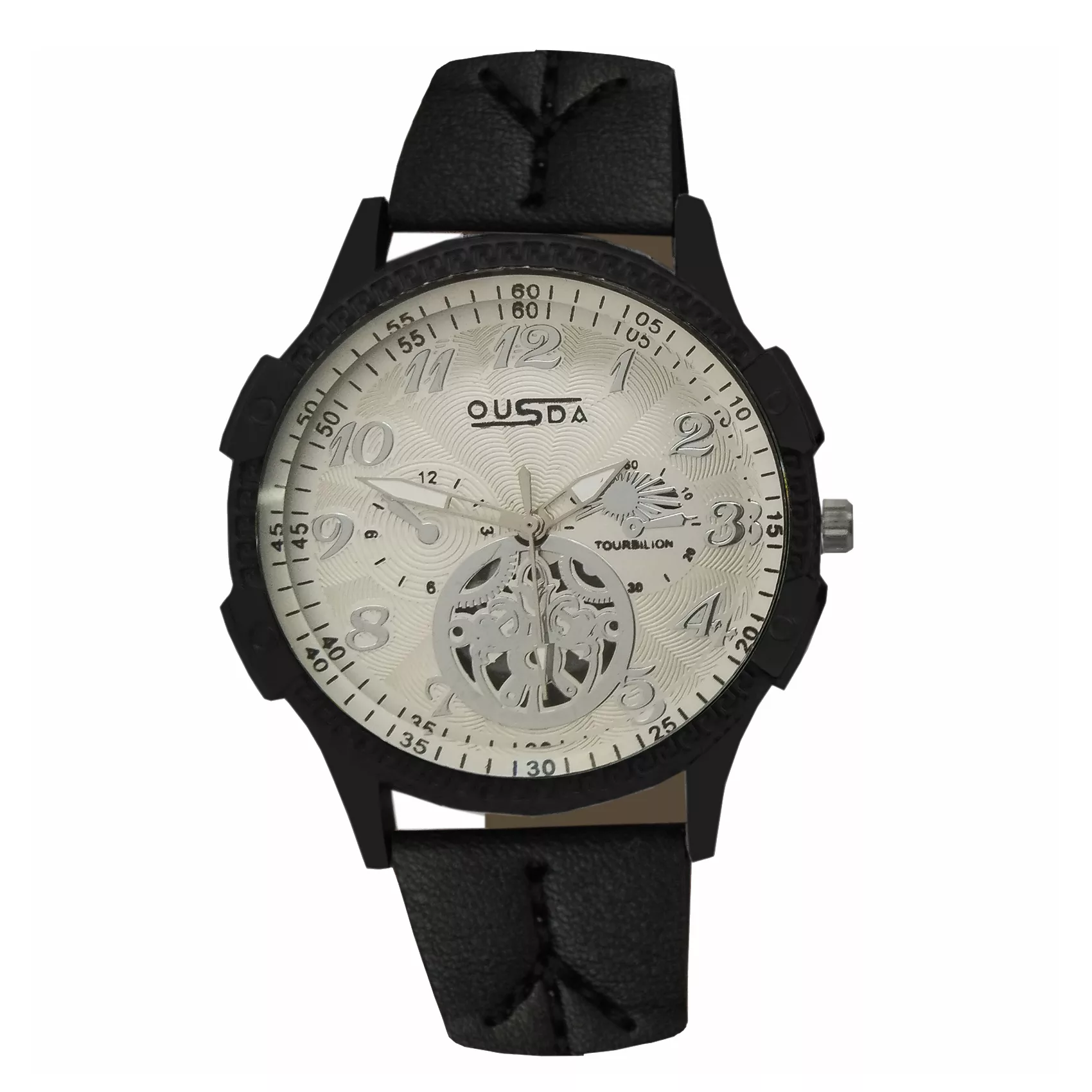 ساعت مچی عقربه‌ای مردانه کوارتز اوسدا مدل تک موتور کد 61
