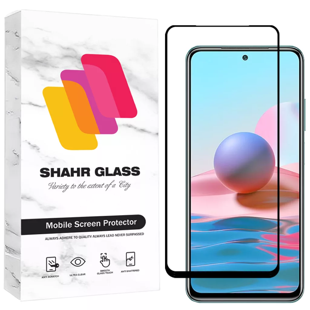 محافظ صفحه نمایش شهر گلس مدل CRCS مناسب برای گوشی موبایل شیائومی Redmi Note 10 4G / Note 10S / Note 11 4G / Note 11S 4G