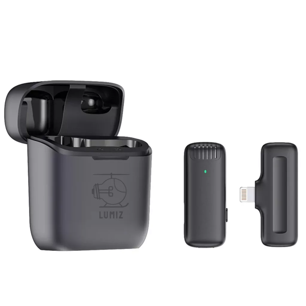 ست میکروفن بی سیم لومیز مدل J11 با درگاه اتصال لایتنینگ