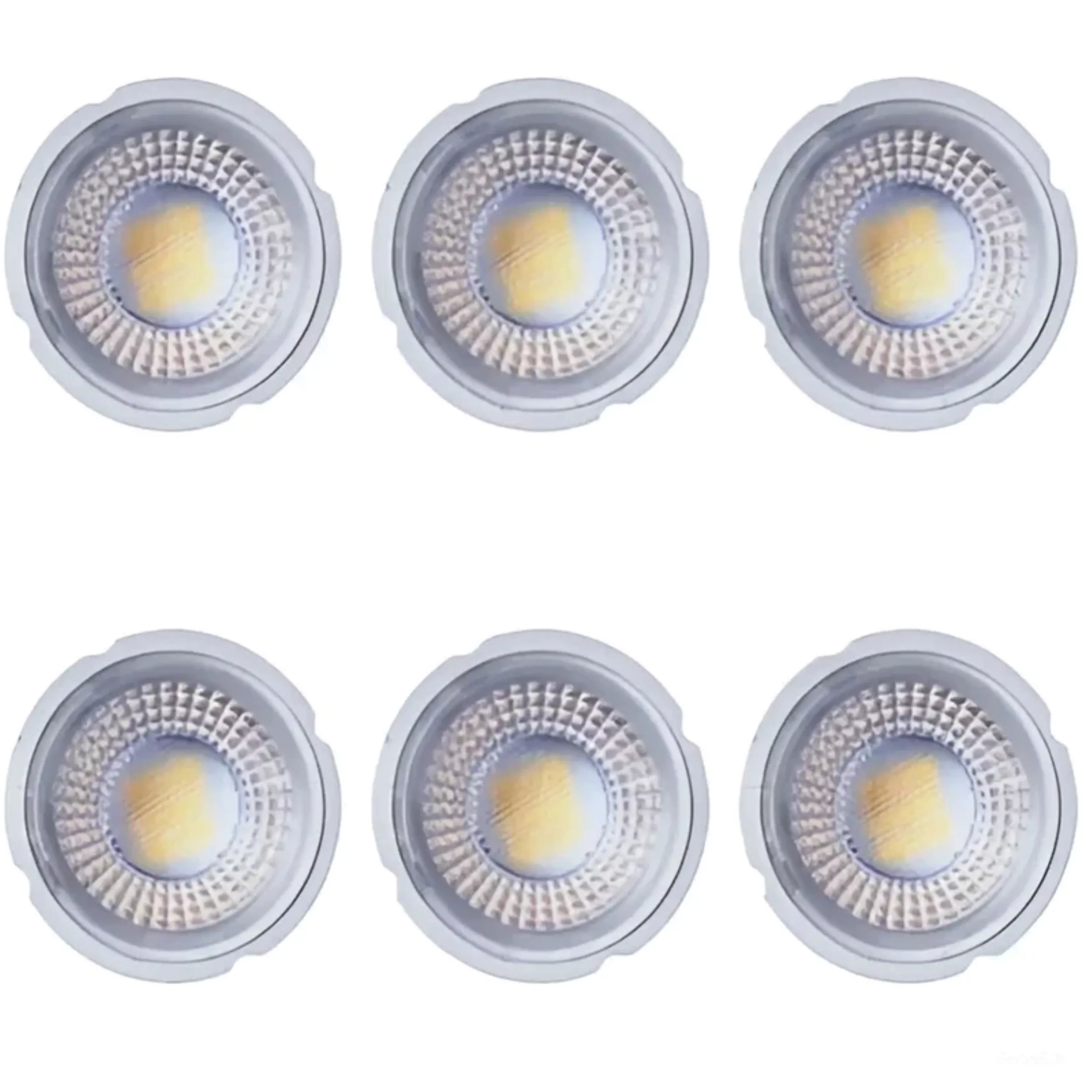 لامپ هالوژن اس ام دی 7 وات ایران زمین مدل لنز دار پایه GU10 بسته 6 عددی