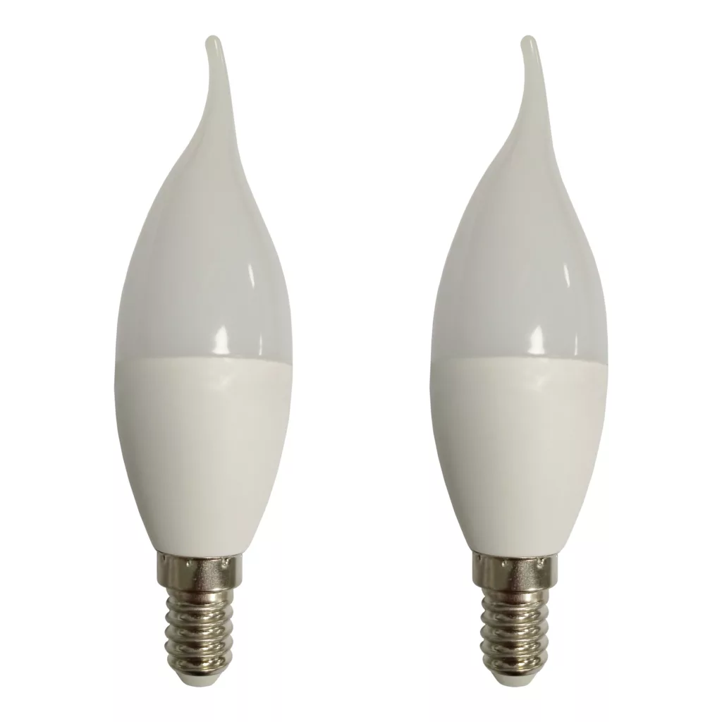 لامپ ال ای دی 7 وات مدل مهتابی بسته دو عددی