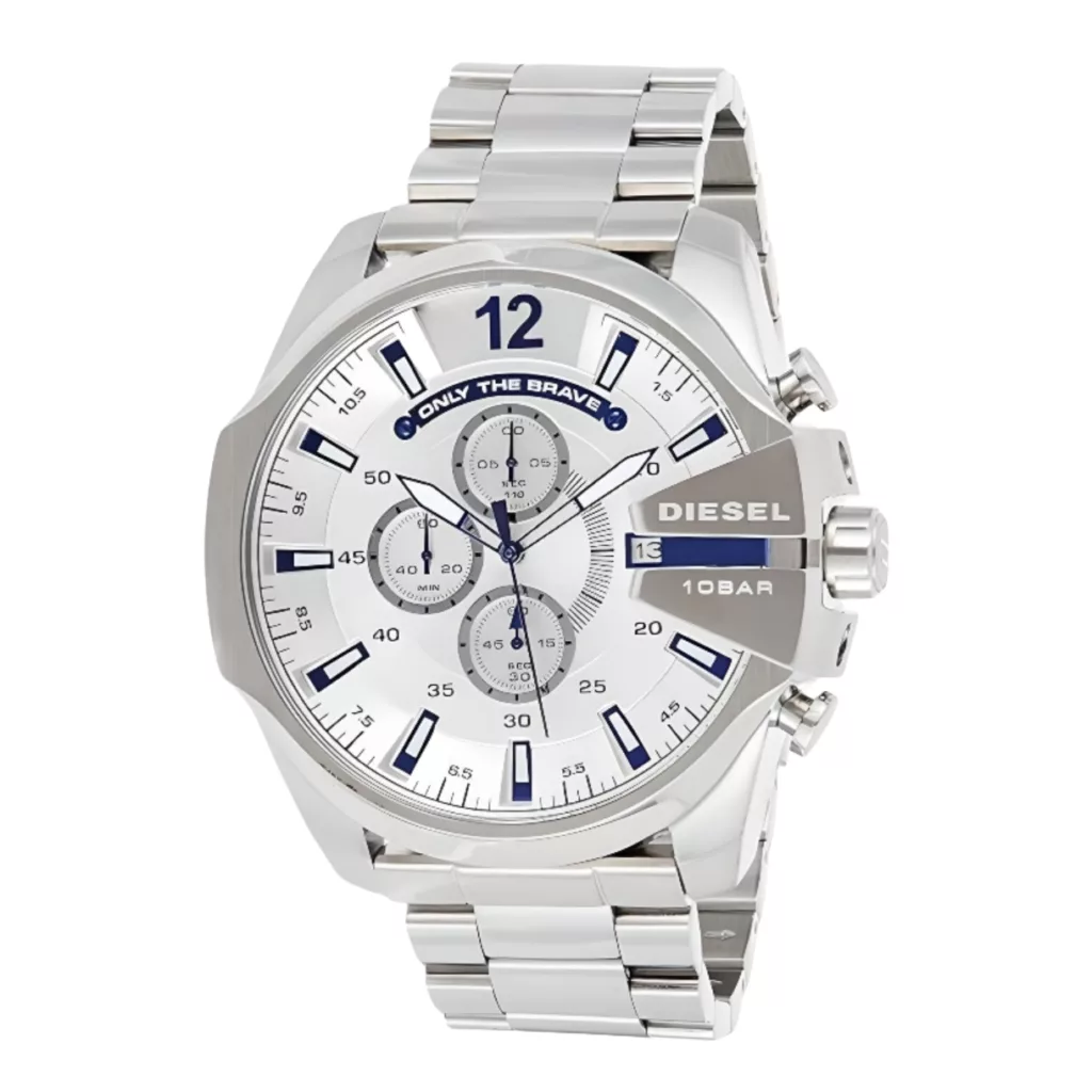 ساعت مچی عقربه‌ای مردانه دیزل مدل مگاچِف سه موتوره کرنوگراف کد G-G1