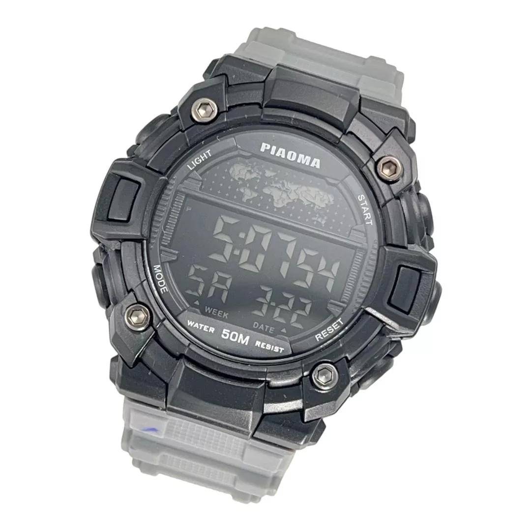 ساعت مچی دیجیتال مردانه پیائوما مدل 9099GR